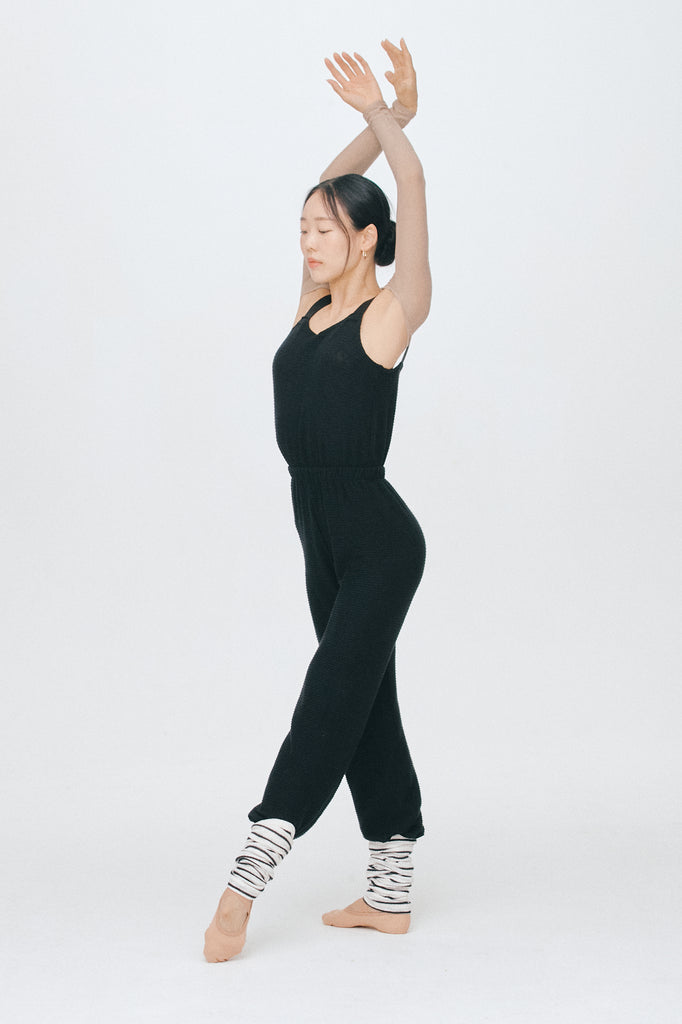 MODAL® Long romper - SMK DANCEWEAR black for woman