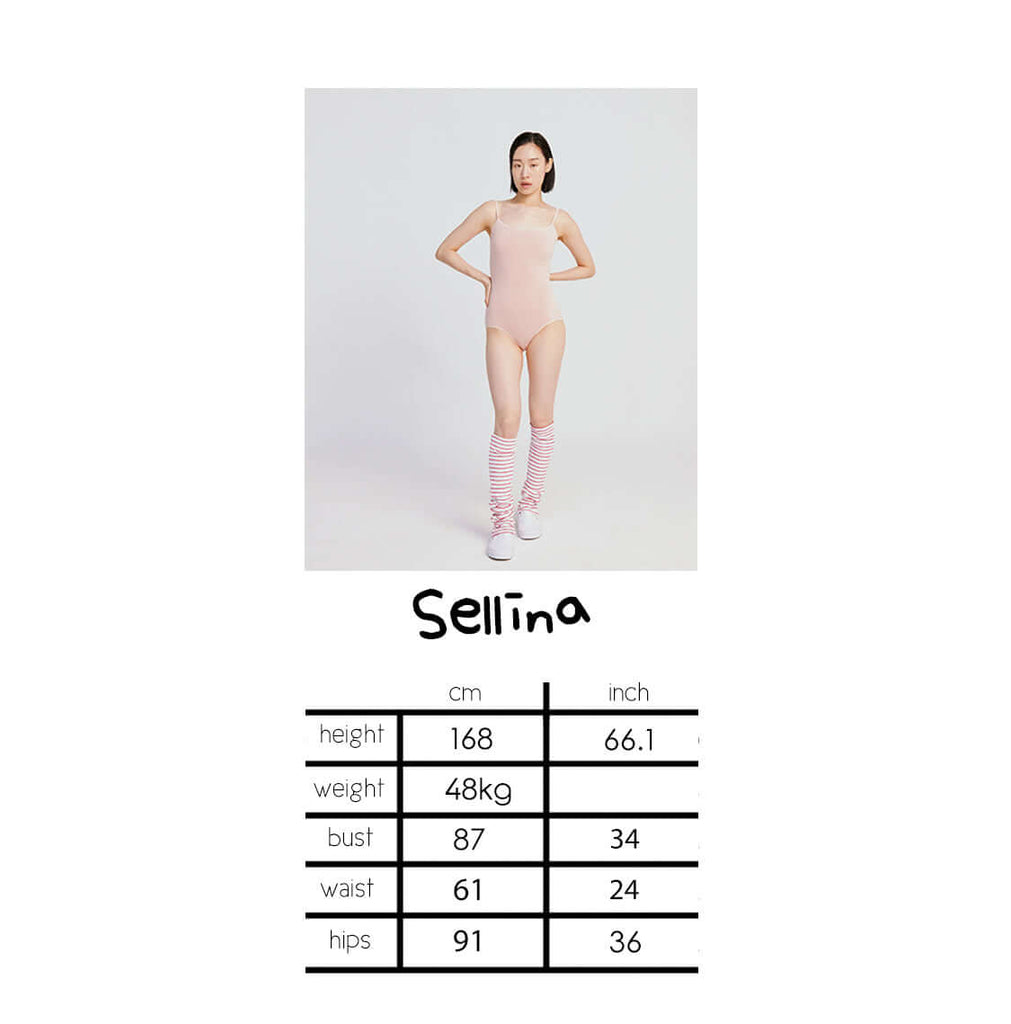 Bodychart for SMK DANCEWEAR TENCEL™ skort (B-GRADE)