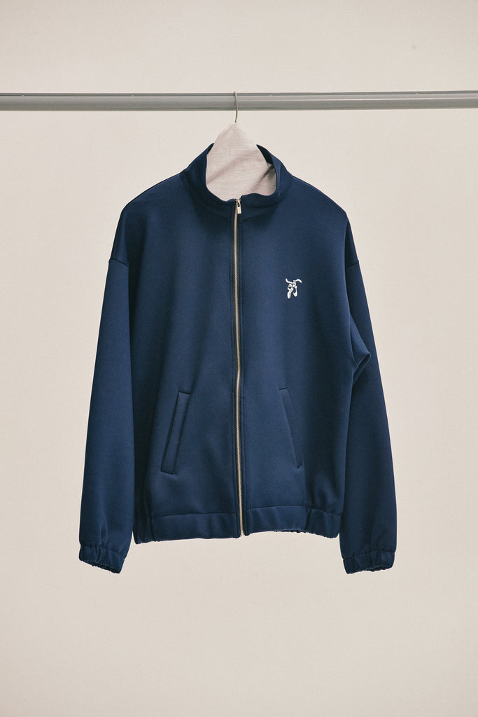 SPORTY JACKET Yim Sarang x SMK (B-Grade) jacket Size : M Color: Navy SMK Material: 37% MODAL® 54% Recycled polyester 9%PU Jacket,modal,vegan,women,yoga,모달,요가,요가바지,웜업