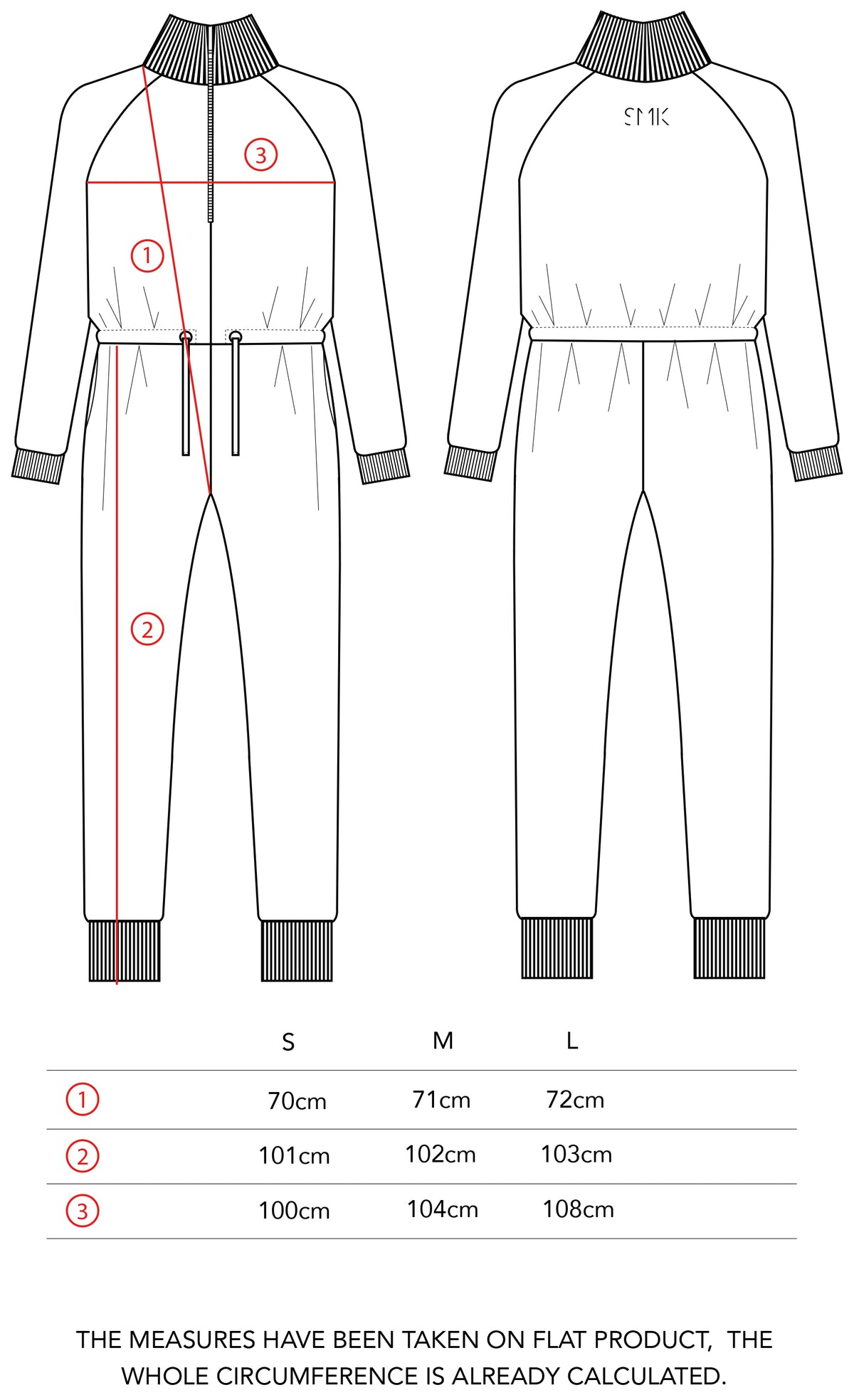 MODAL® wide fit jumpsuits - SMK