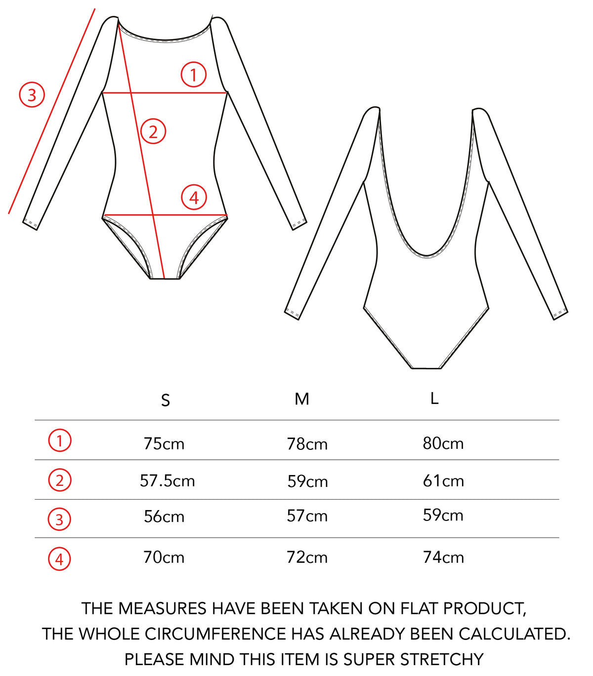 TENCEL™ long sleeved leotard - SMK